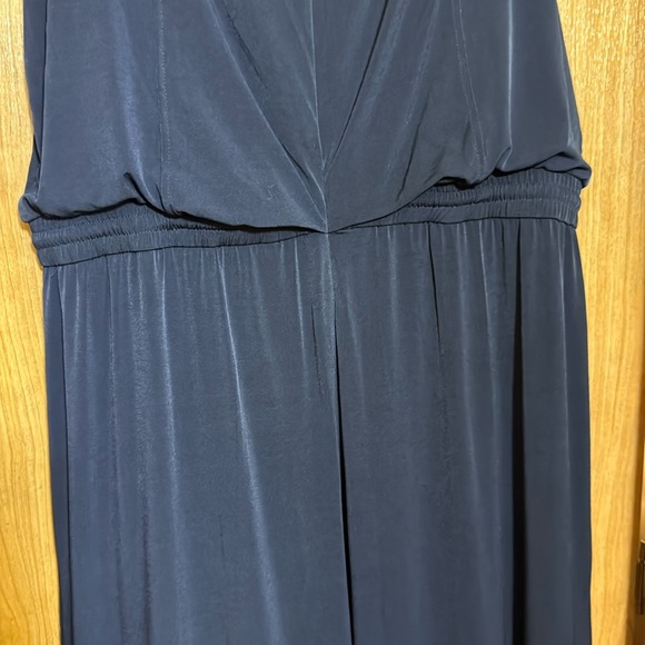 Vince Camuto Deep Blue Sleeveless Jumpsuit size 2X - Picture 8 of 8